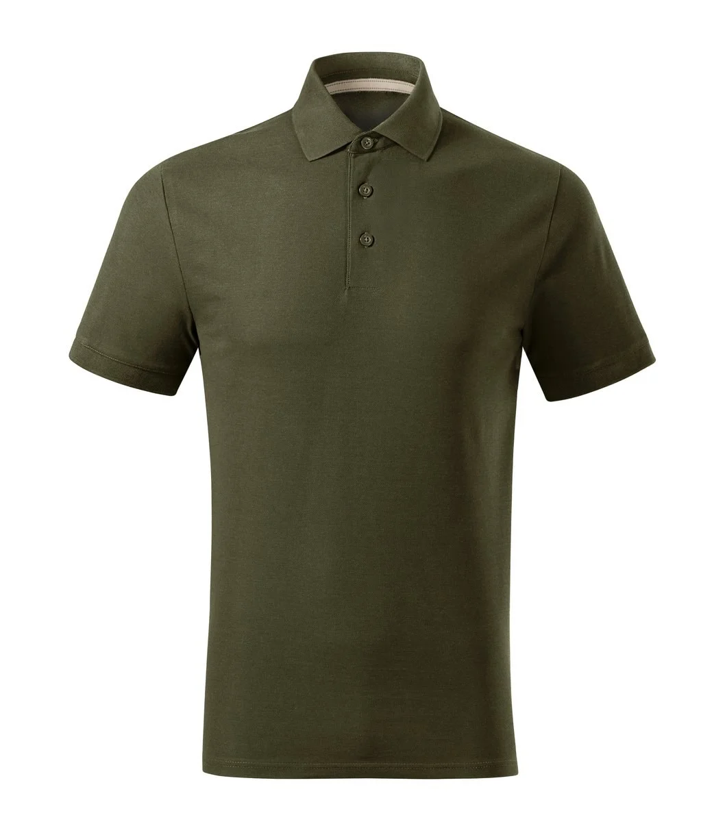 Montparel 234 Biologisch Tweekleurig Polo – Militair