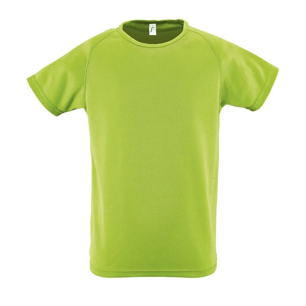 SOL'S 01166 Sport Raglan T-shirt Kinderen – Appelgroen