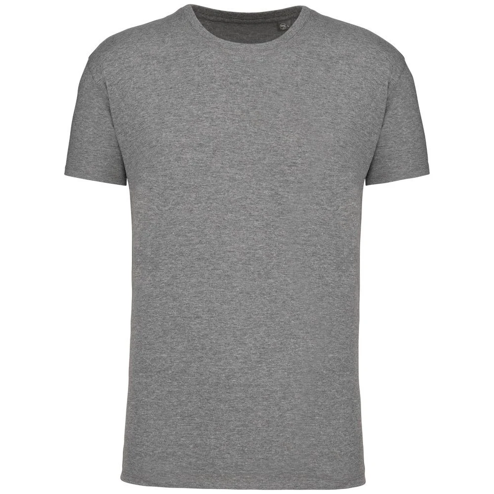 Kariban K3025IC Biologisch T-shirt Heren – Grijze Heide