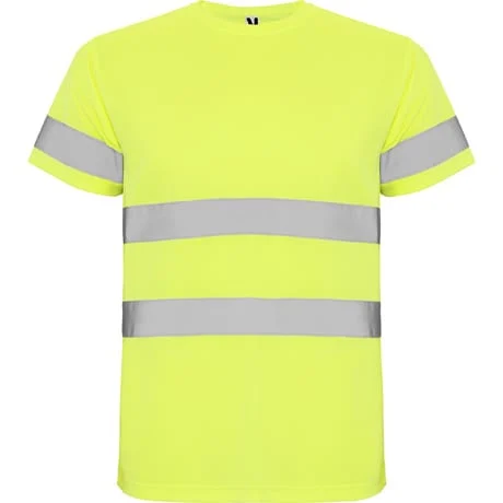 Roly HV9310 Delta T-shirt Hoge Zichtbaarheid – Yellow Fluor