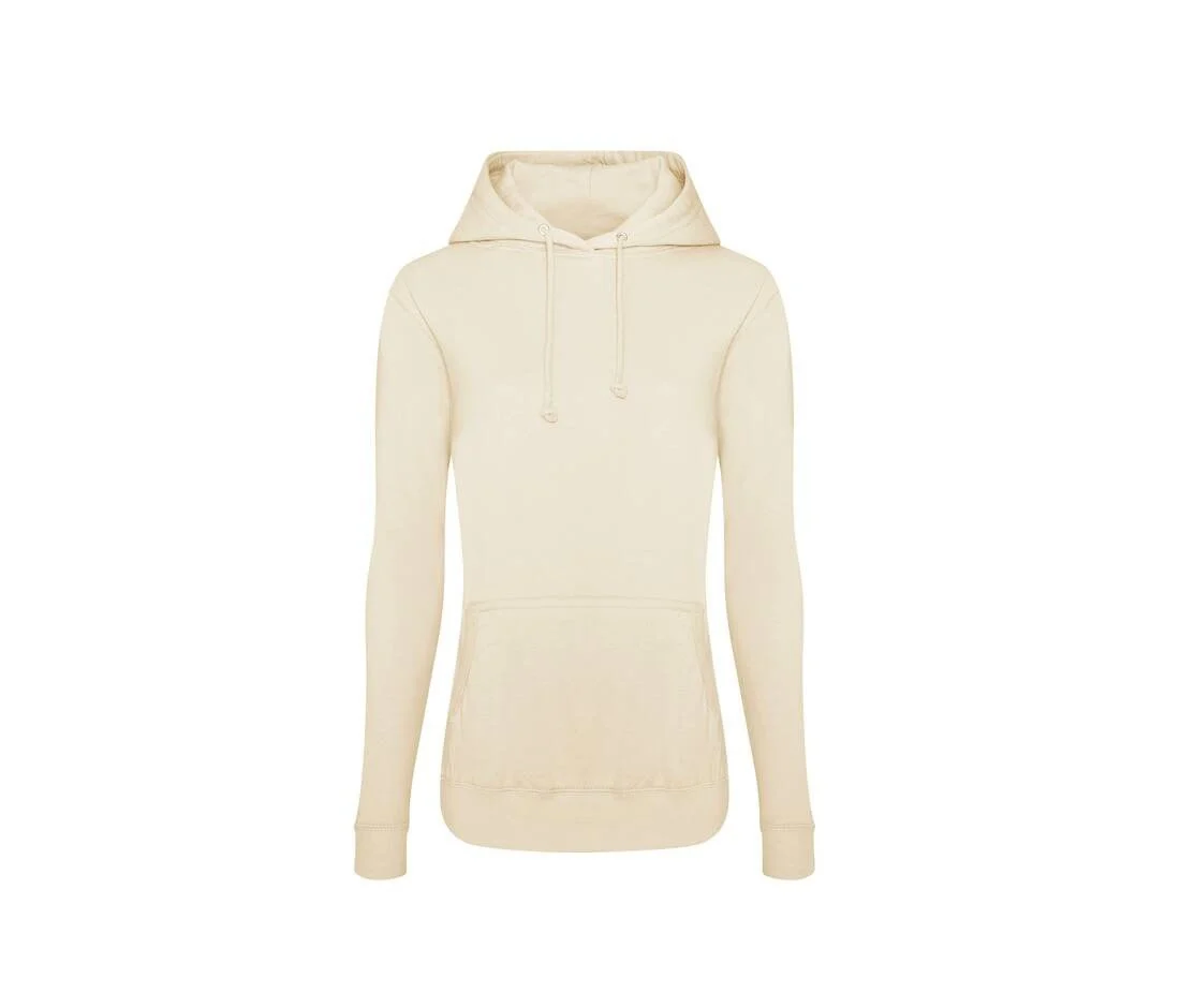 AWDIS JH01F Women's College Hoodie – Vanilla Milkshake
