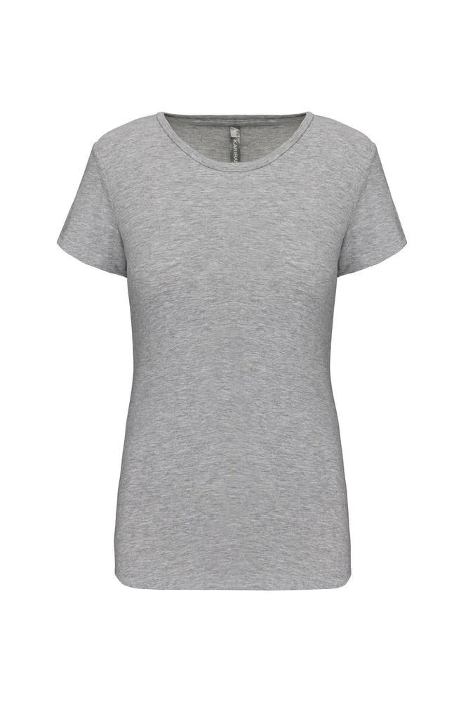 Kariban K3013 T-shirt Dames – Lichtgrijze Heide