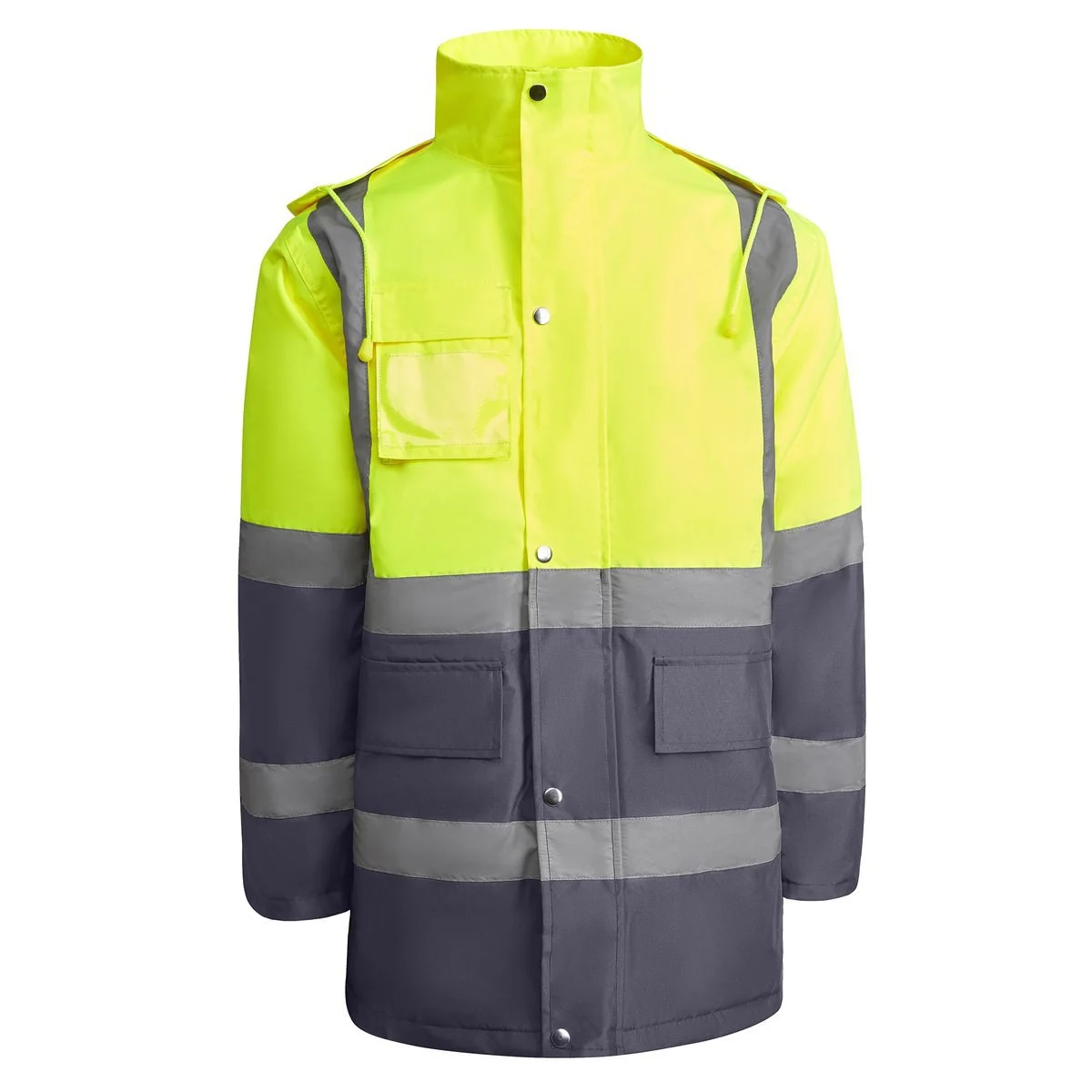 Roly HV9320 Merak Parka Hoge Zichtbaarheid – LOOD/FLUOR GEEL