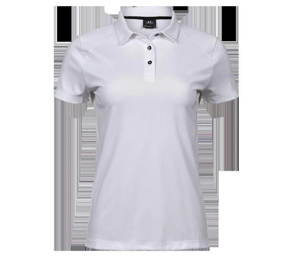 Tee Jays TJ7201 Luxe Sportpolo Dames – White