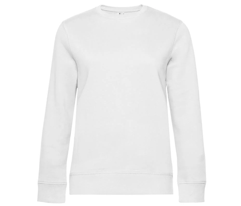 B&C BCW01Q Sweater Queen – White