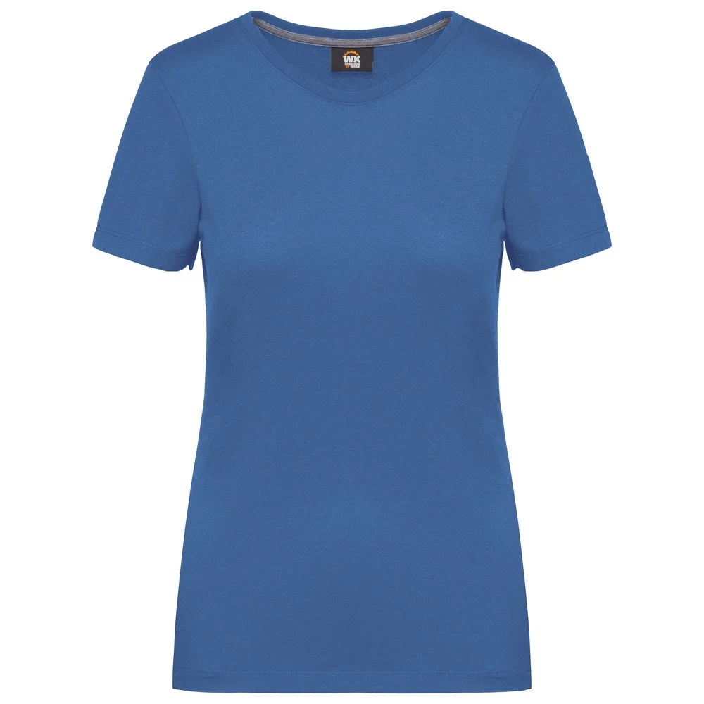 WK. Designed To Work WK307 T-shirt Dames – Licht koningsblauw