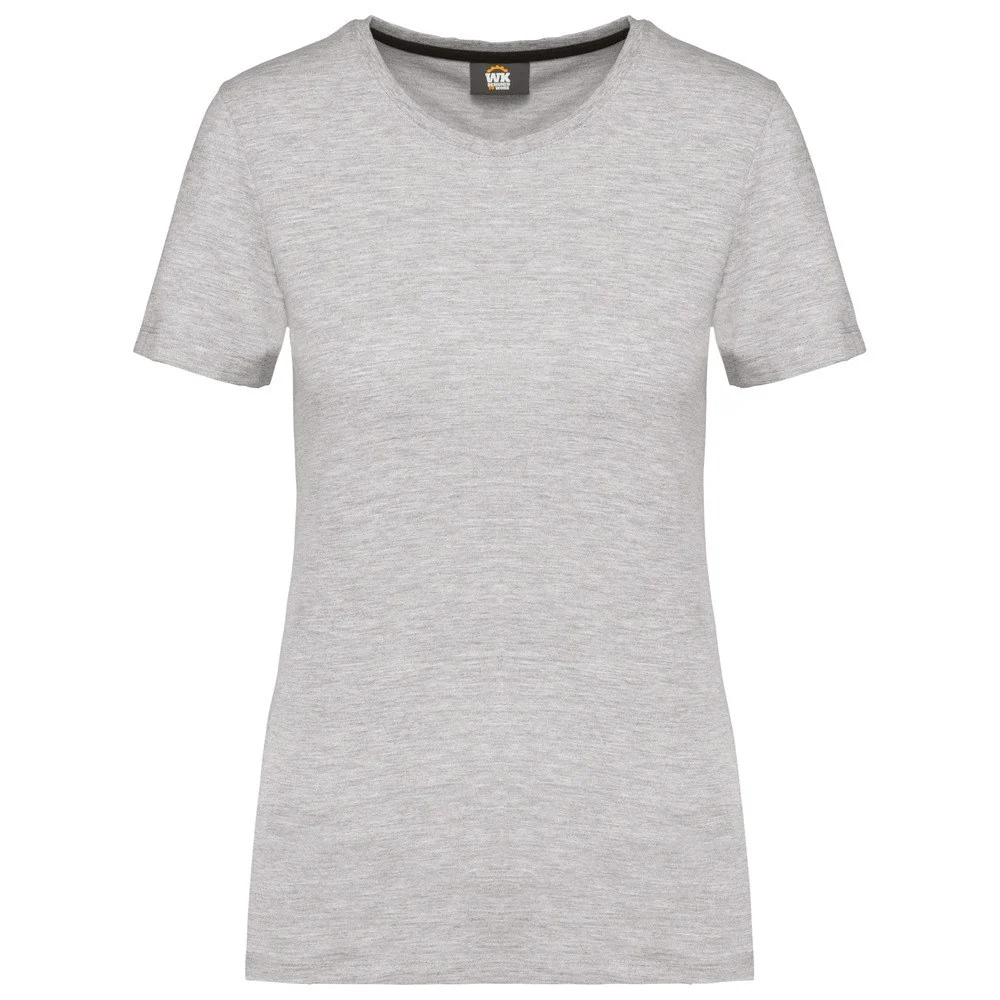 WK. Designed To Work WK307 T-shirt Dames – Oxford grijs