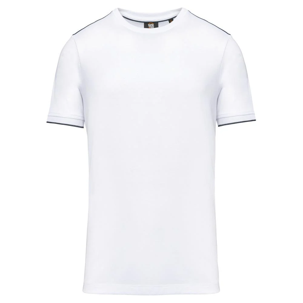 WK. Designed To Work WK3020 DayToDay T-shirt Heren – Wit / marine