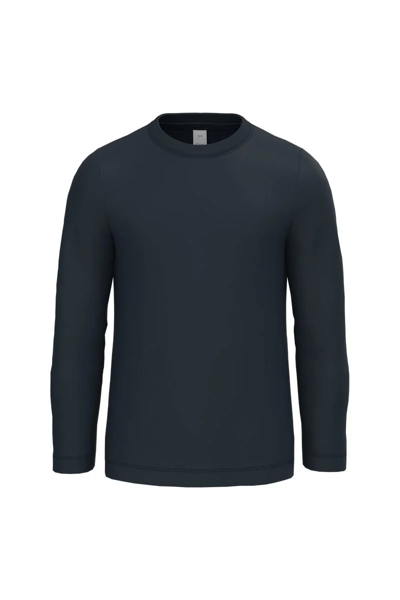 iDeal Basic Brand IB314 T-shirt Lange Mouwen Kinderen – Ideal Navy