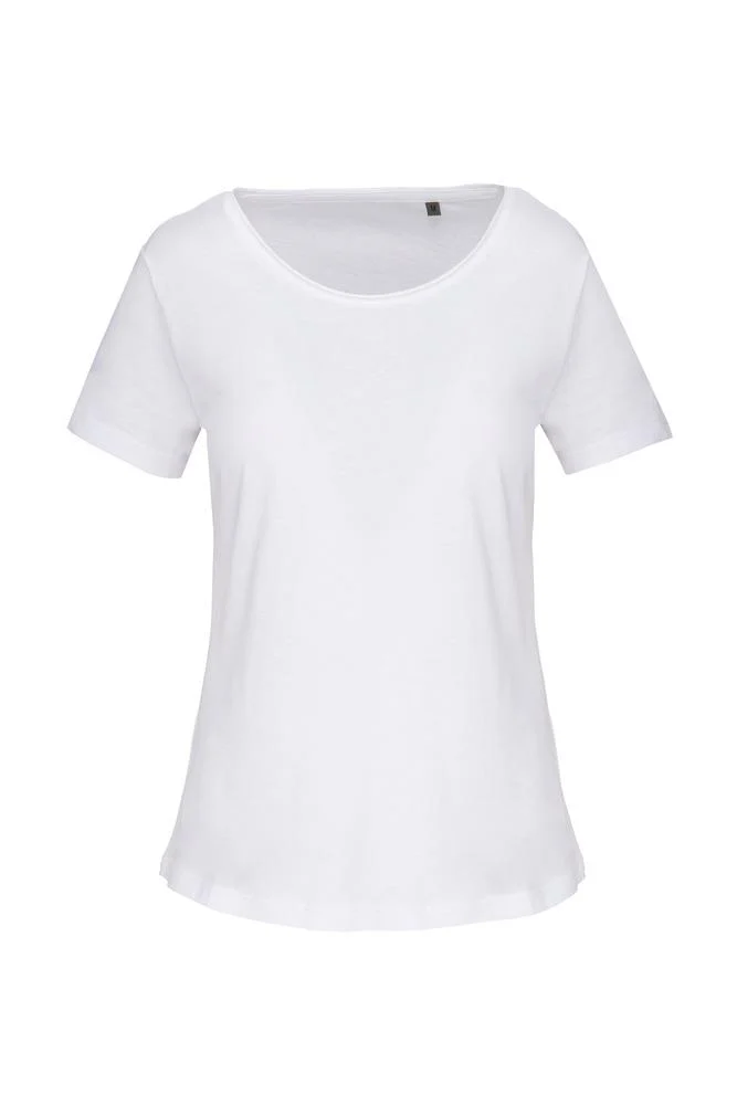 Kariban K399 Biologisch T-shirt Dames – Wit