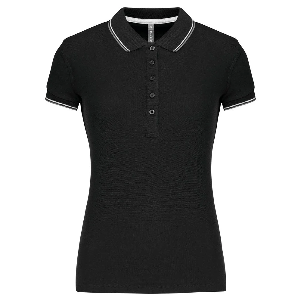 Kariban K251 Polo Dames – Zwart