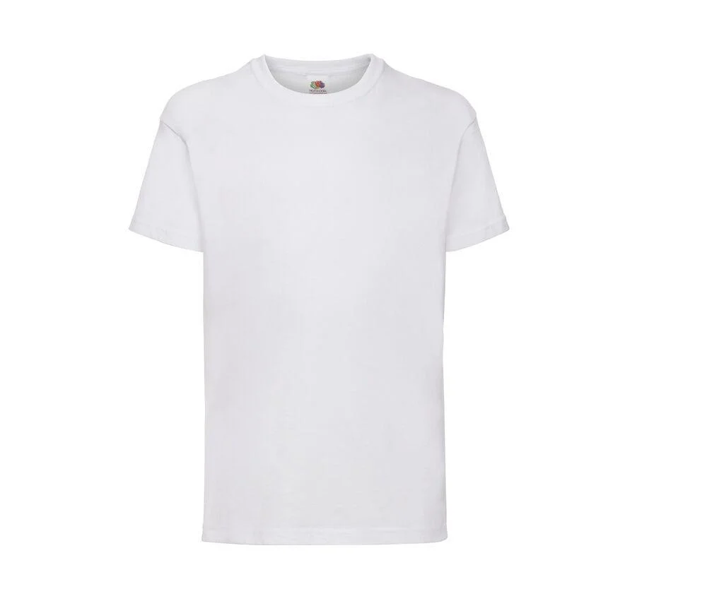 Fruit of the Loom SC231 Valueweight Kinder T-shirt – White