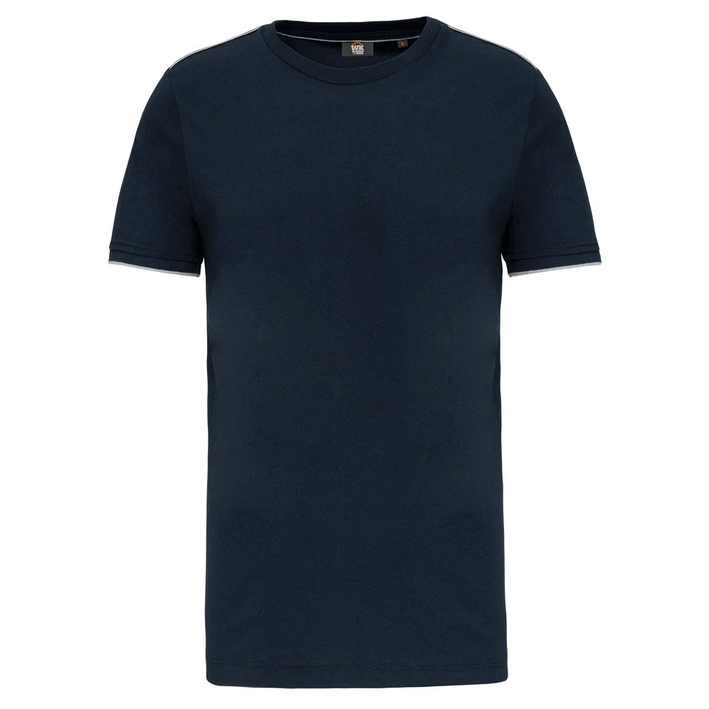 WK. Designed To Work WK3020 DayToDay T-shirt Heren – Marine / Zilver