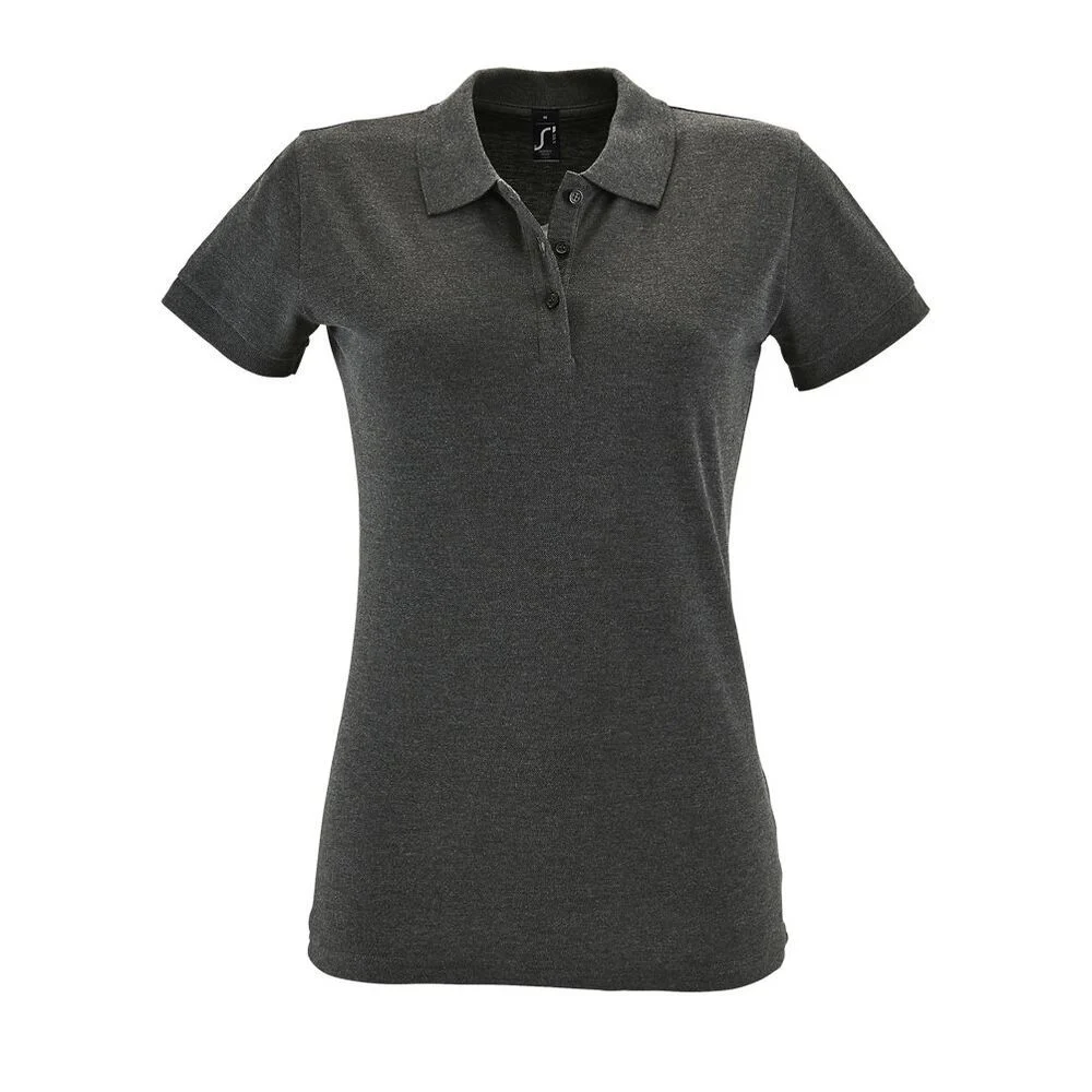 SOL'S 11347 Perfect Polo Dames – Houtskool gemêleerd