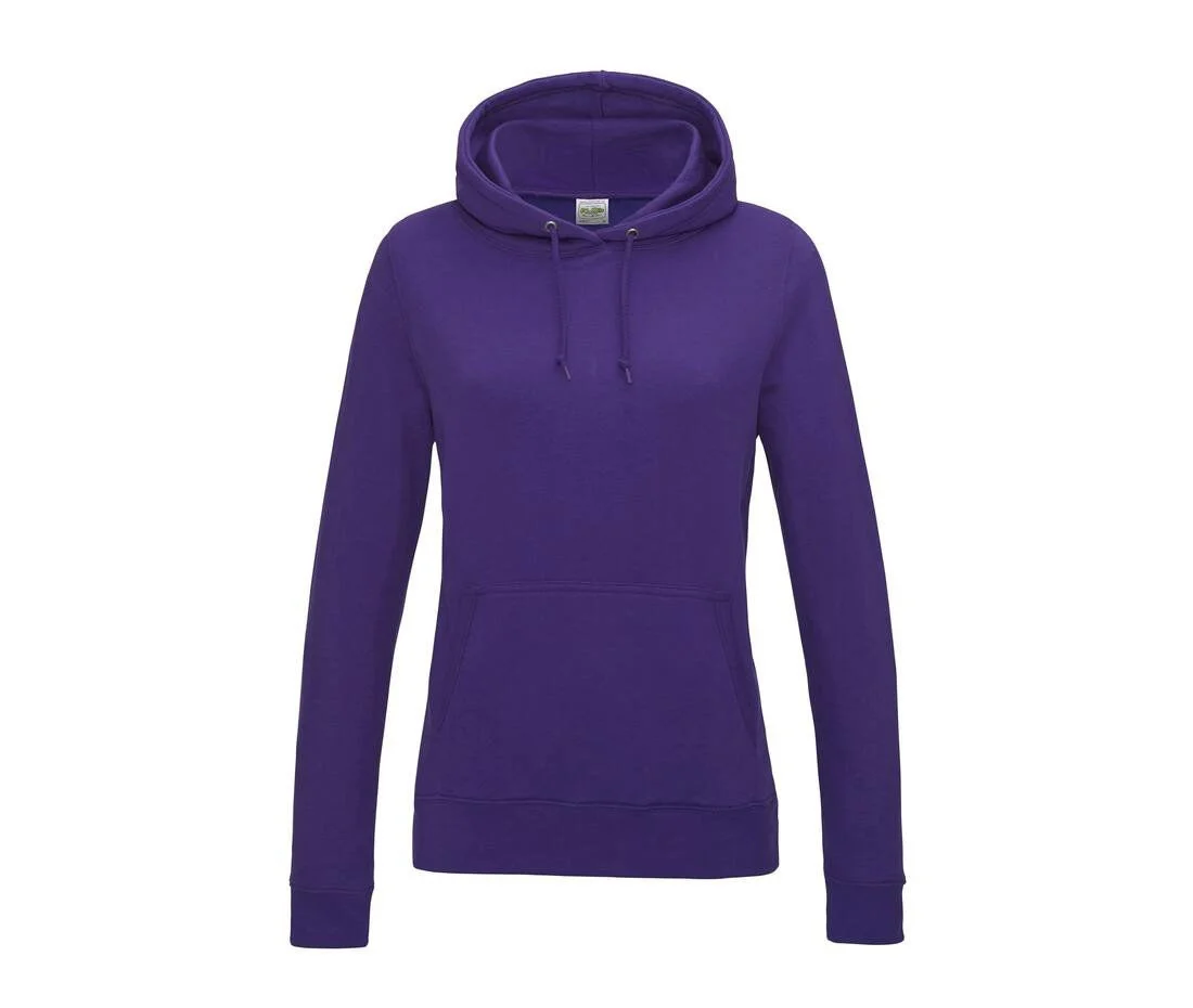 AWDIS JH01F Women's College Hoodie – Purple