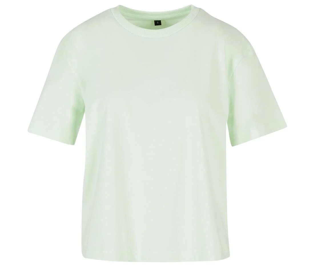 Build Your Brand BY211 Basic T-shirt Dames – Light Mint