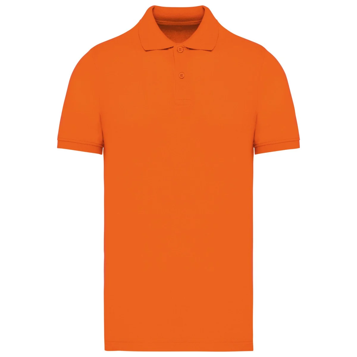 Kariban K2025 Biologisch Polo Heren – Oranje