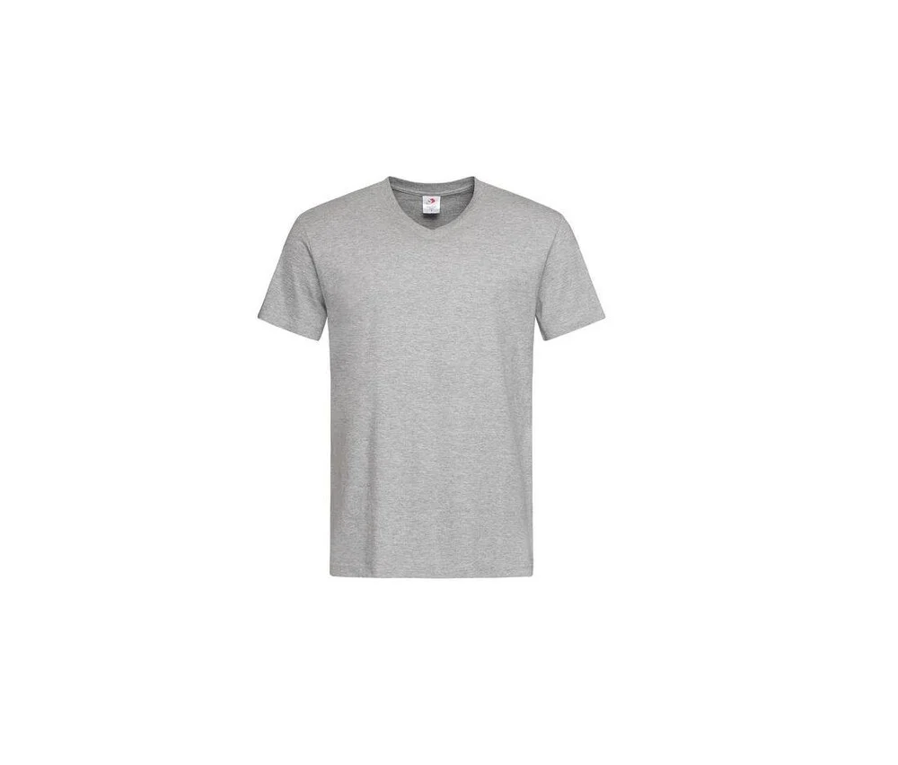 Stedman ST2300 T-shirt V-hals Heren – Grijze Heide