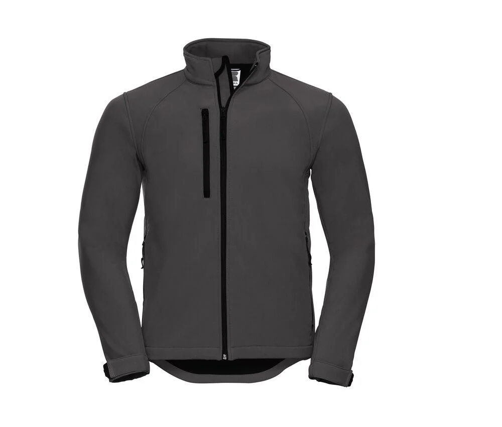 Russell JZ140 Softshell Jas Heren – Titanium