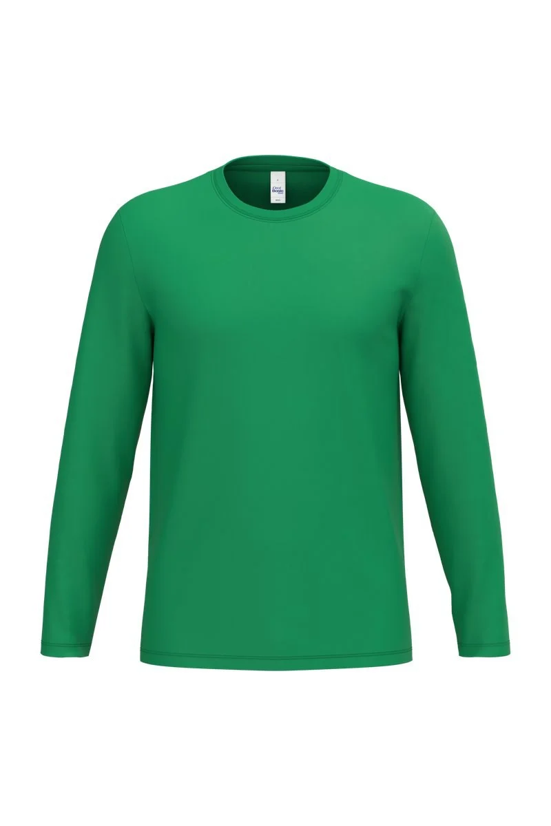 iDeal Basic Brand IB323 T-shirt Lange Mouwen – Ideal Kelly Green