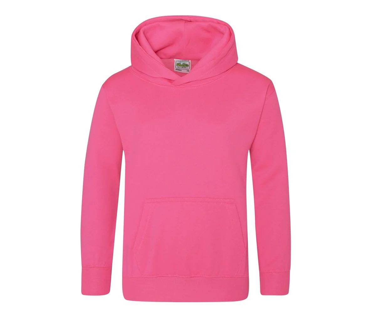 AWDIS JH004J Electric Kinderhoodie – Electric Pink