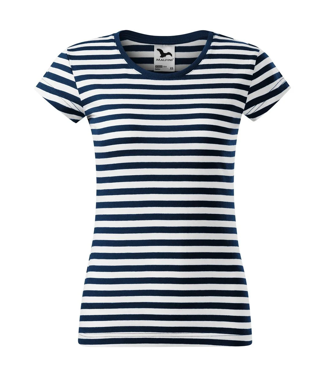 Malfini 804 Sailor T-shirt Dames – Zee Blauw