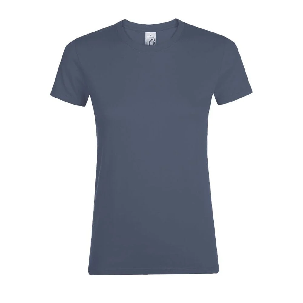 SOL'S 01825 Regent T-shirt Dames – Denim