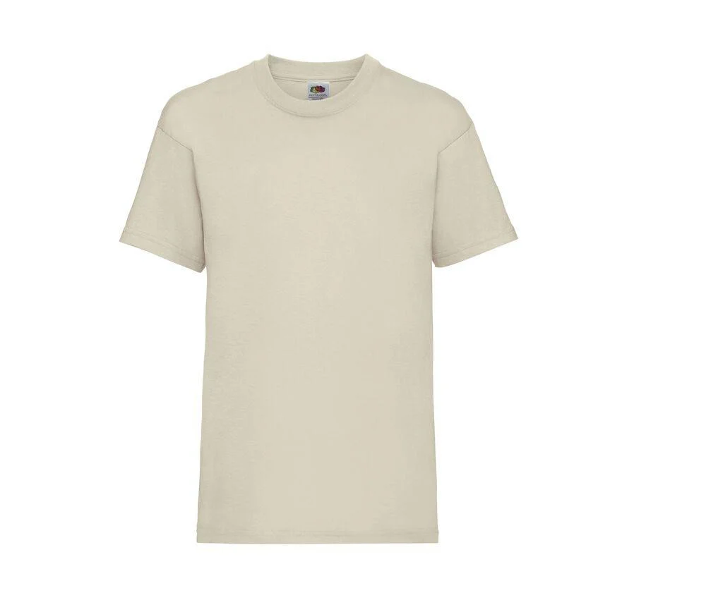 Fruit of the Loom SC231 Valueweight Kinder T-shirt – Natural
