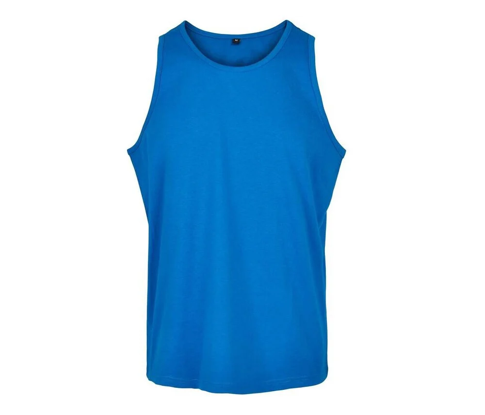 Build Your Brand BYB011 Basic Tanktop – Cobalt Blue