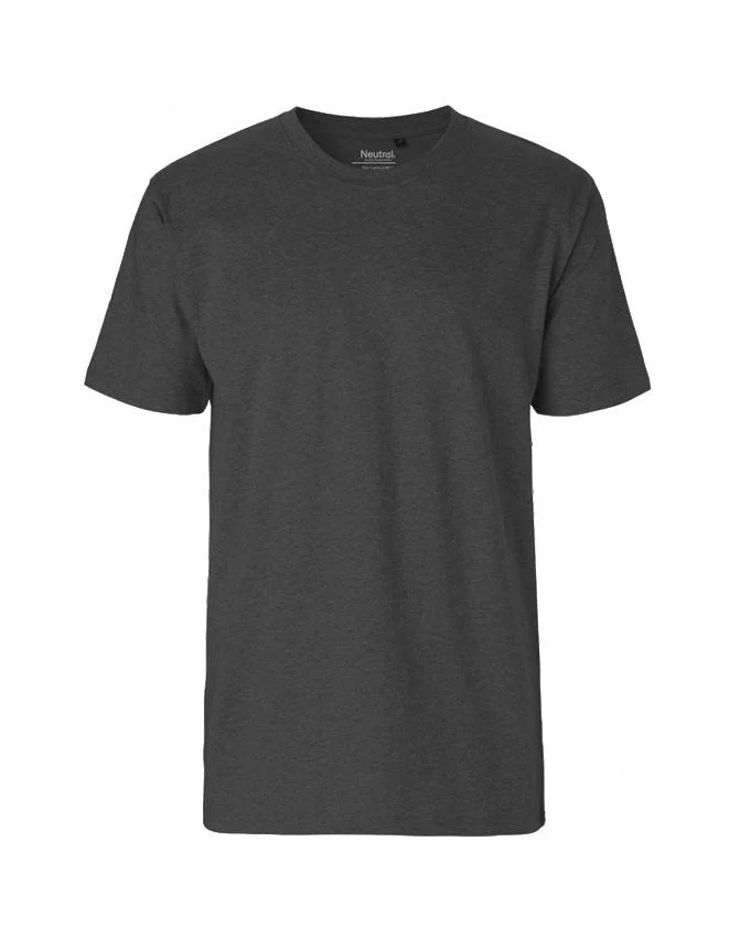 Neutral O61001 Getailleerd T-shirt Heren – Charcoal