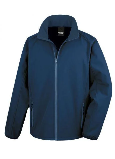 Result RS231 Softshell Jas Heren – Navy/Navy