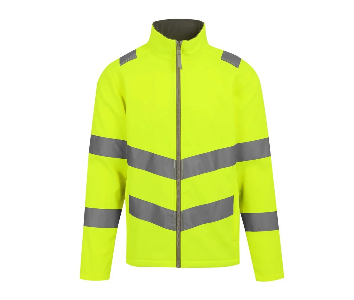 Regatta RGA712 Pro Contract Ablaze 2-laags Softshell Jas Hoge Zichtbaarheid – Yellow