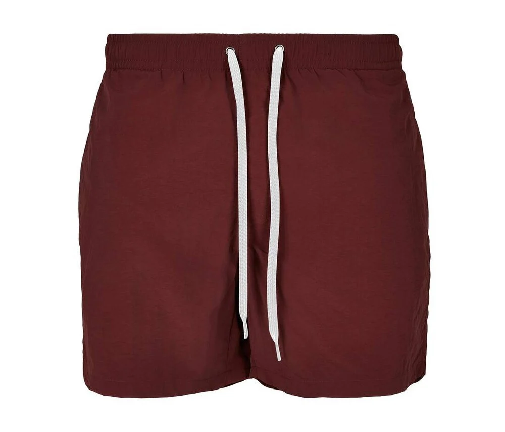 Build Your Brand BY050 Strandshort Heren – Cherry