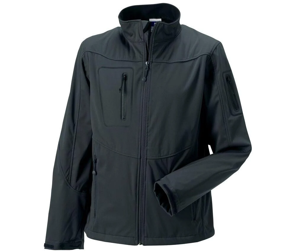 Russell JZ520 Sport Shell 5000 Softshell Jas Heren – Titanium