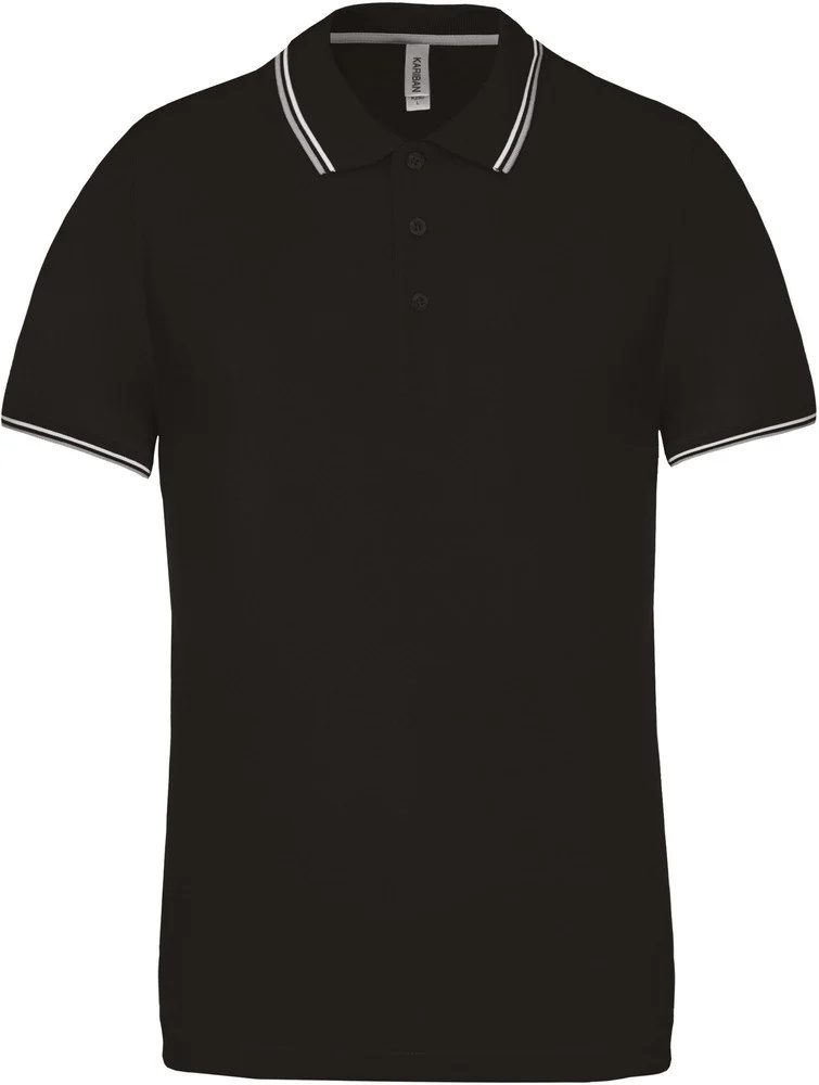 Kariban K250 Polo Heren – Zwart