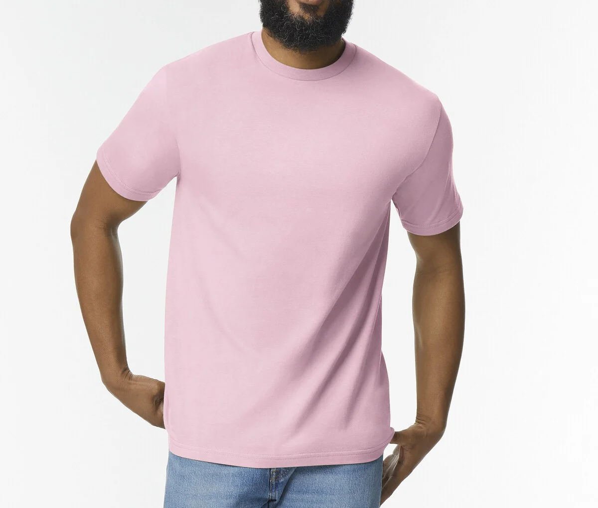 Gildan GN3000 T-shirt Ronde Hals – Light Pink