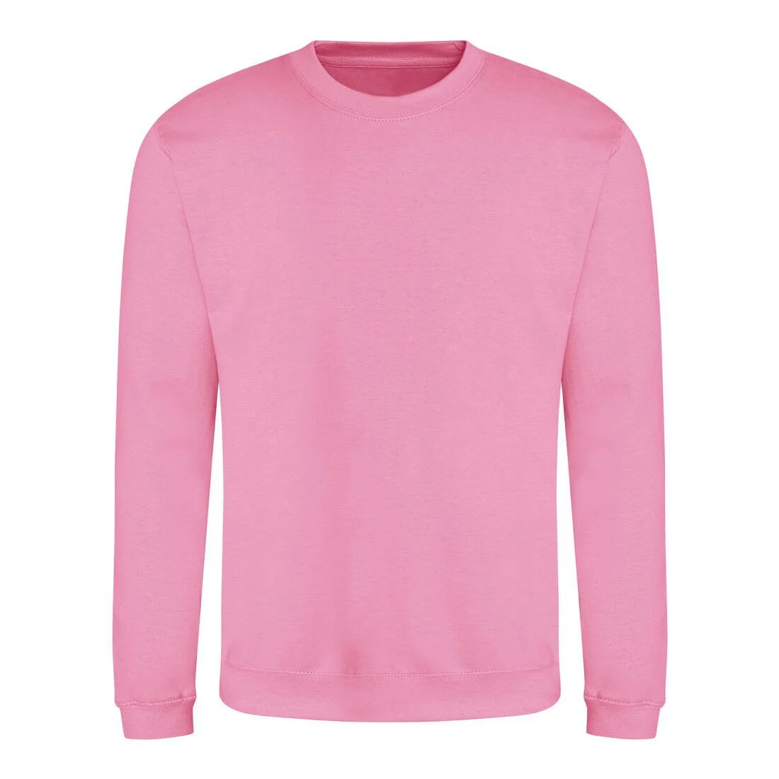 AWDIS JH030 Sweater – Candyfloss Pink
