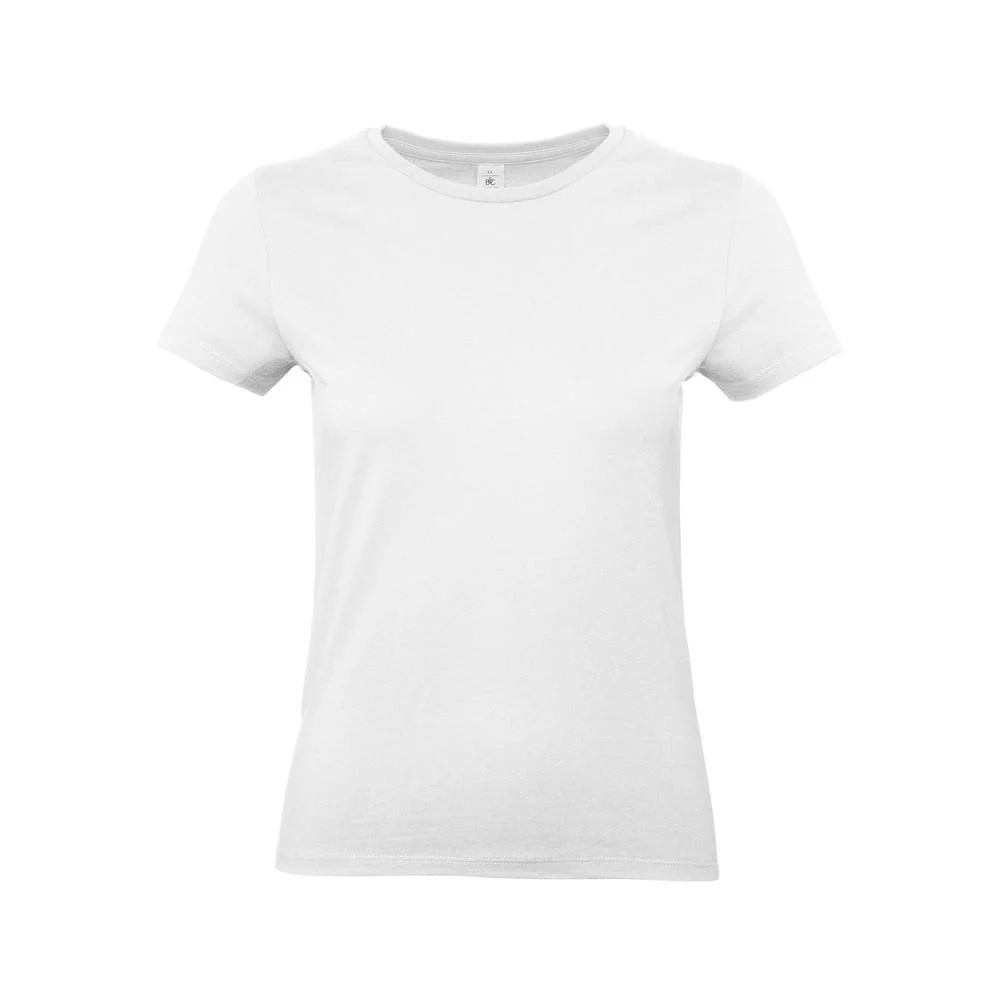 B&C BC04T #E190 T-shirt Dames – White