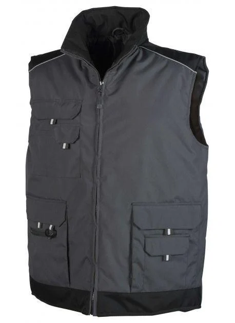 Pen Duick PK355 Crafty Bodywarmer Heren – Grey/Black