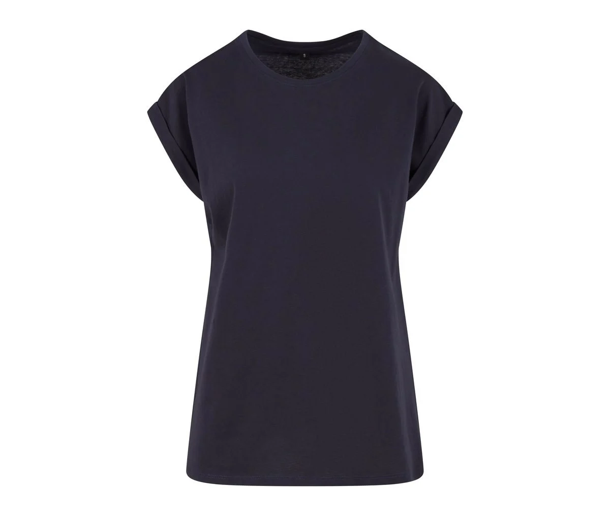 New Morning Studios NM007 Extended Shoulder Tee Dames – Navy