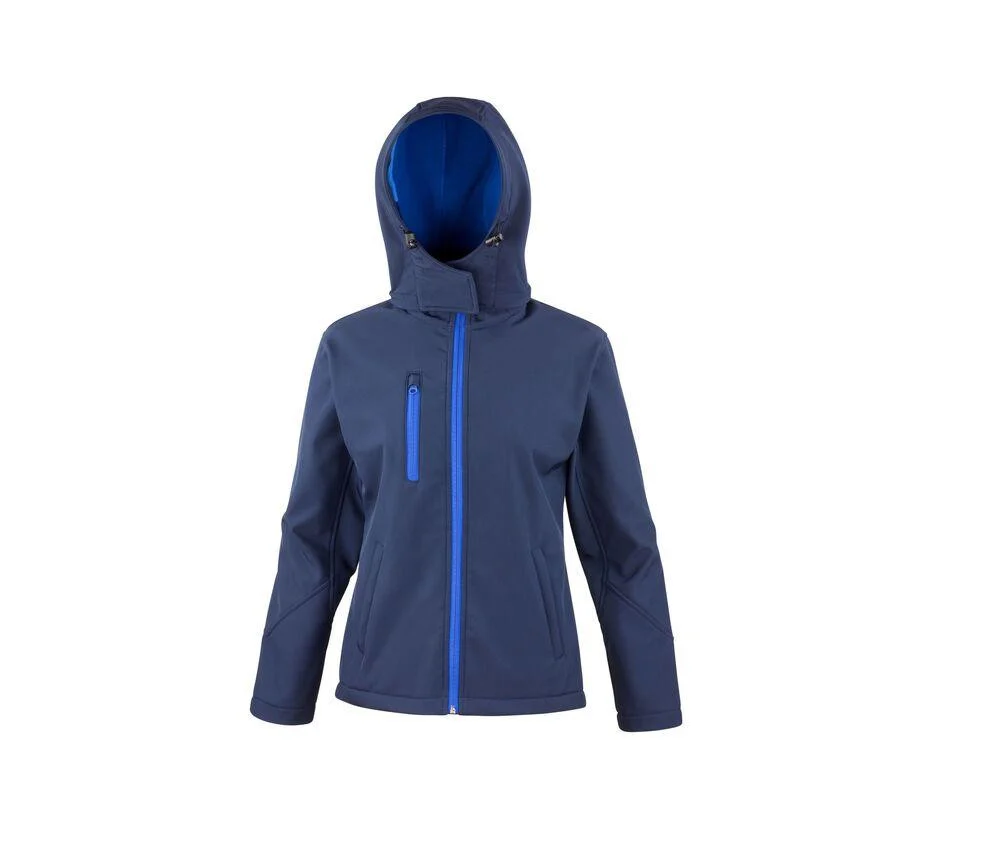 Result RS23F Performance Softshell Jas Dames – Navy/ Royal