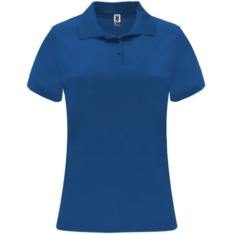 Roly PO0410 Monzha Technische Polo Dames – Royal Blue