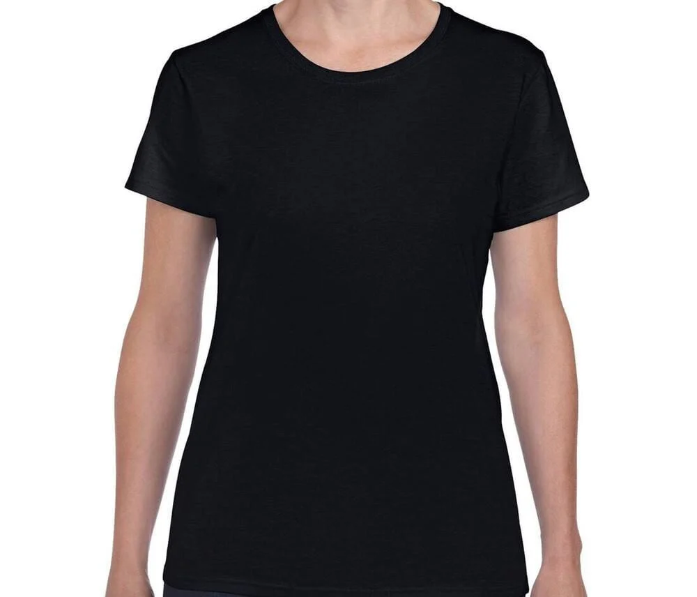 Gildan GN182 T-shirt Dames 180 – Black