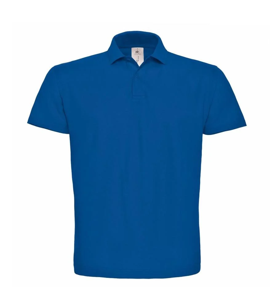 B&C BCID1 ID.001 Polo Heren – Royal blue