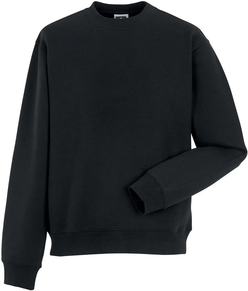 Russell RU262M Klassieke Sweater – Black