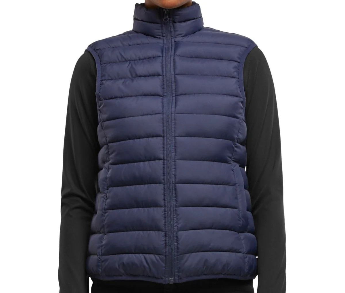 New Morning Studios NM032 Light Puffer Gewatteerde Bodywarmer Dames – Navy