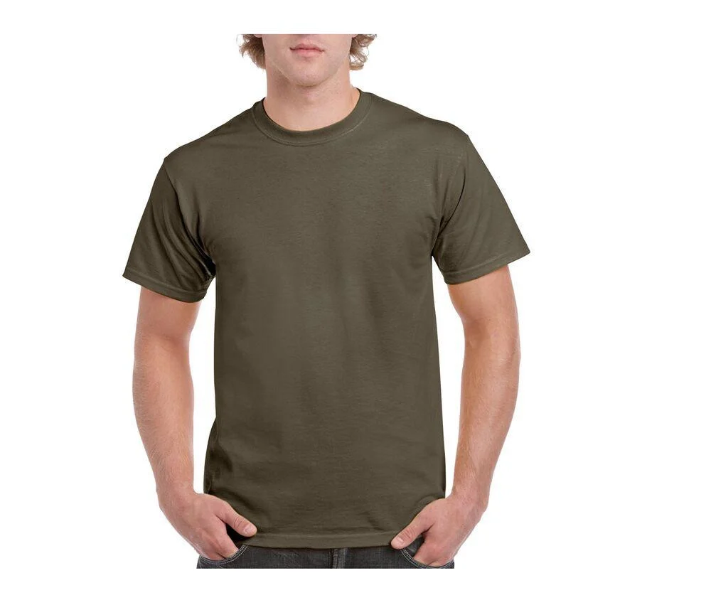 Gildan GN200 Ultra Cotton T-shirt – Olive Green