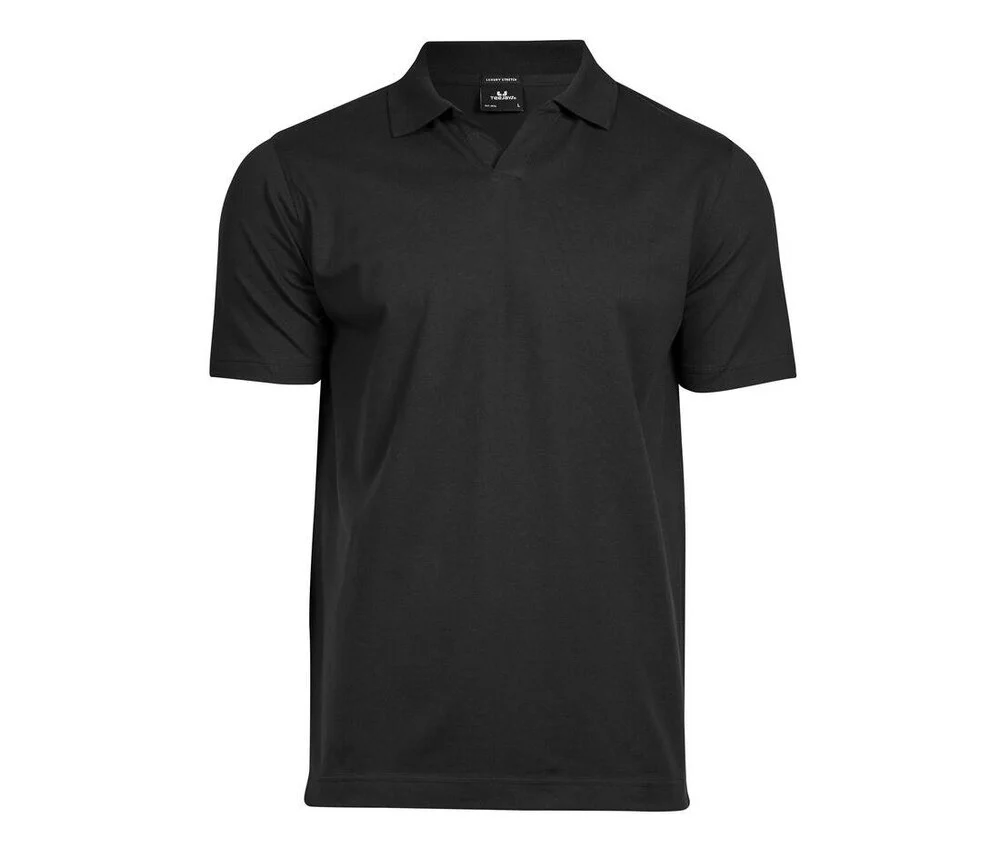 Tee Jays TJ1404 Stretch Polo V-hals – Zwart