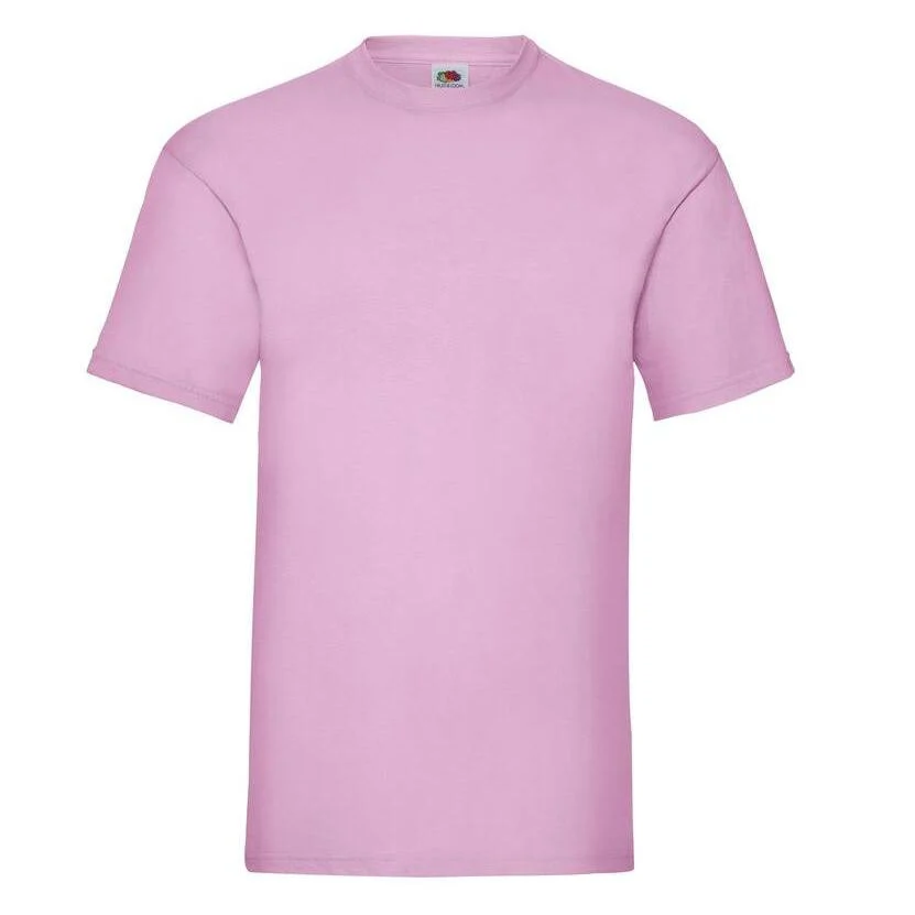 Fruit of the Loom SC230 Katoenen T-shirt – Light Pink
