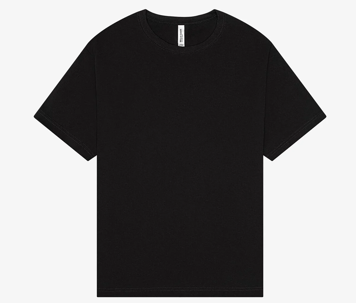 Bella+Canvas BE3010 Unisex Heavy Boxy Tee – Black